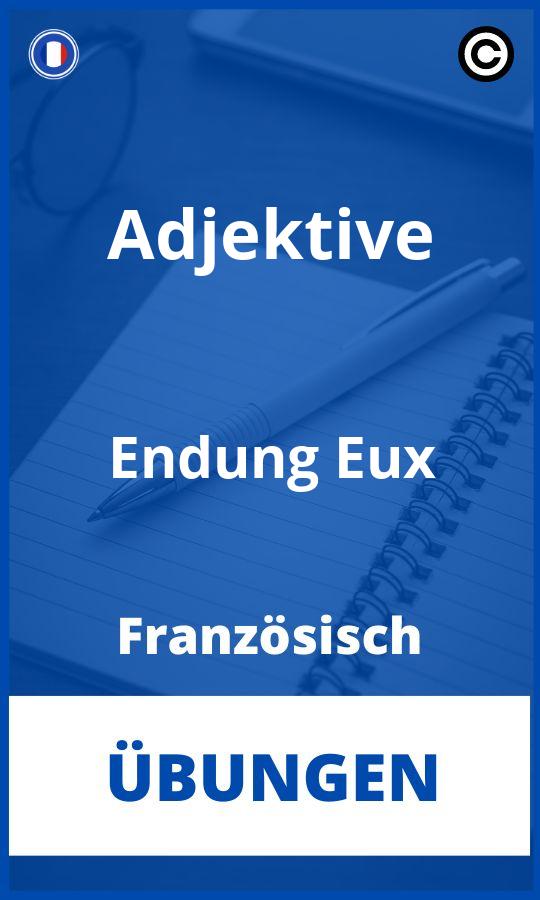 Französisch Adjektive Endung Eux Übungen PDF