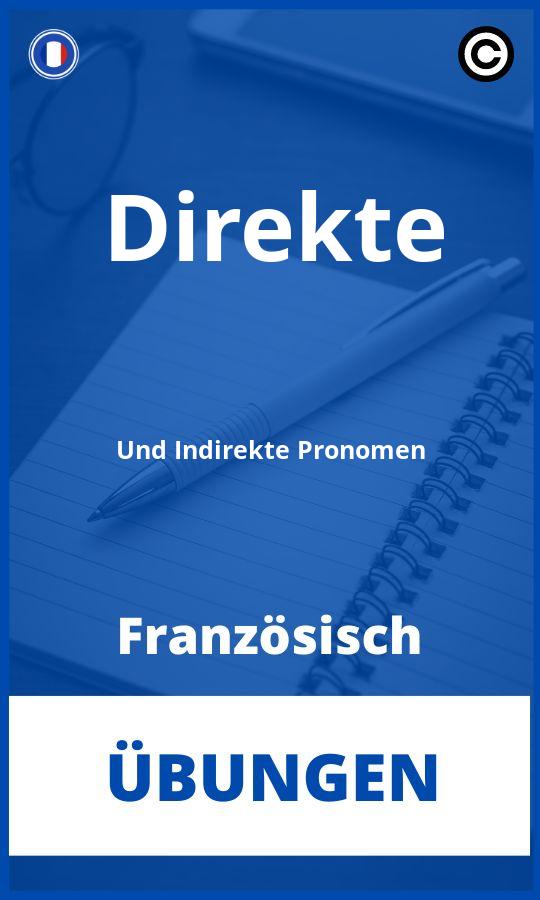 Französisch Direkte Und Indirekte Pronomen Übungen PDF