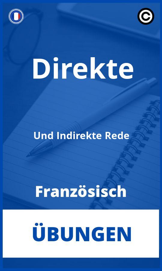 Übungen Französisch Direkte Und Indirekte Rede PDF