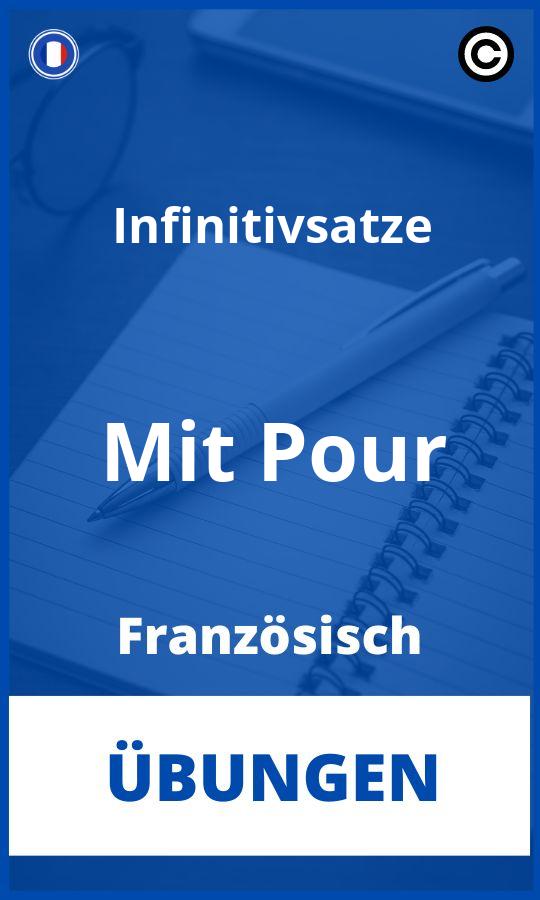 Französisch Infinitivsätze Mit Pour Übungen mit Lösungen PDF