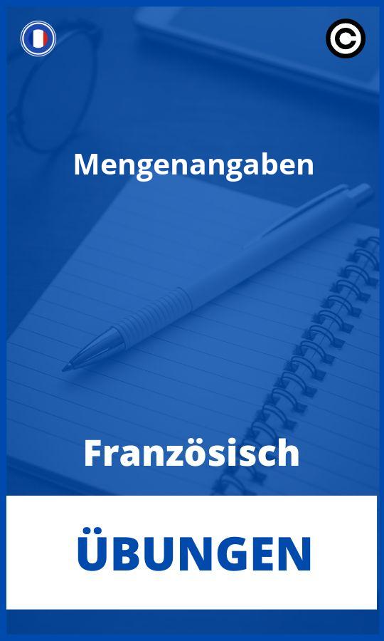 Übungen Französisch Mengenangaben PDF