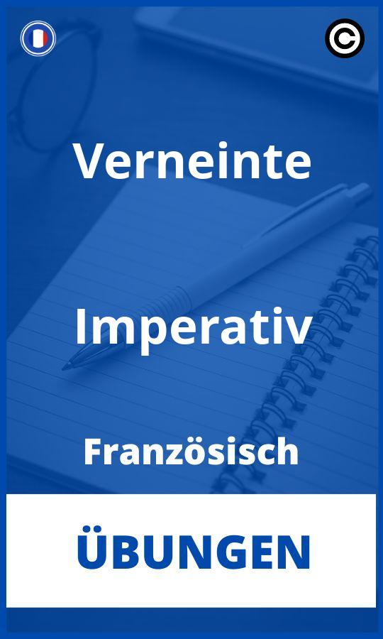 Übungen Französisch Verneinte Imperativ PDF